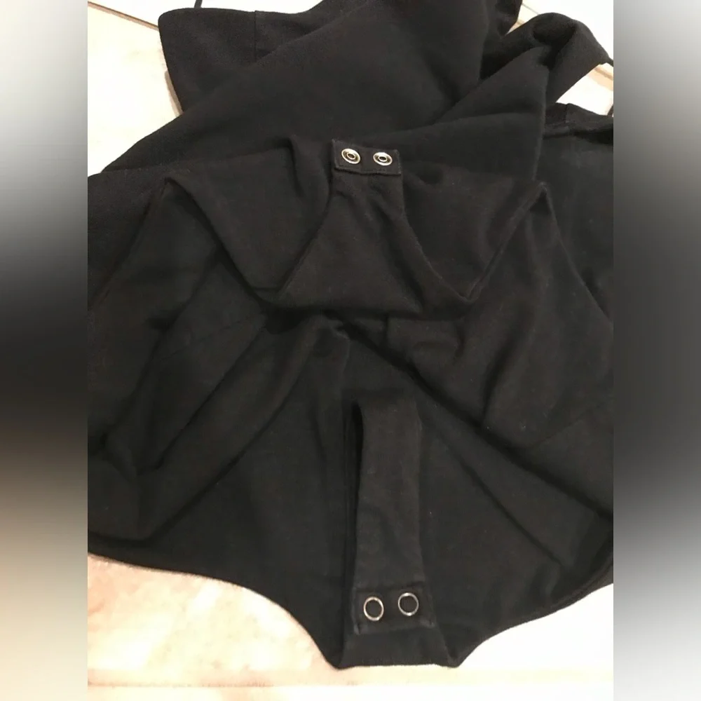 Banana Republic Black Spaghetti Strap Bodysuit - Size S - Picture 10 of 12